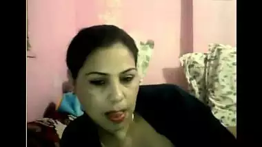Desi Super boobs aunty naked show for fans