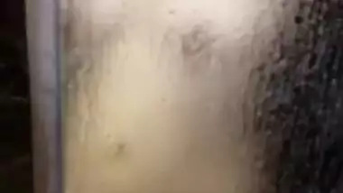 Desi wife taking shower and asking for conditioner