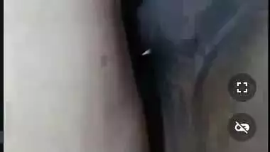 Sex with shy Indian wife in bedroom video call