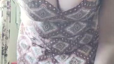 Indian aunty vacuuming