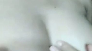 Slim village girl striptease after bath nude MMS