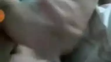 Shameless Desi whore undresses and masturbates during the video call