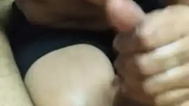 Sexy And Horny Indian Wife Giving HandJob And Riding On dick 4 Clips Part 1