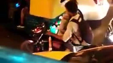 Couple getting naughty on Bangalore roads in public