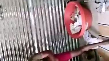 Dehati Local Majuli village chudai in tin shed