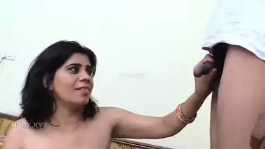 Two Indian milfs fucked by a young guy in movie- Man ki baat
