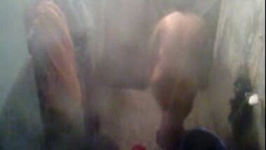 neighbor aunty bathing