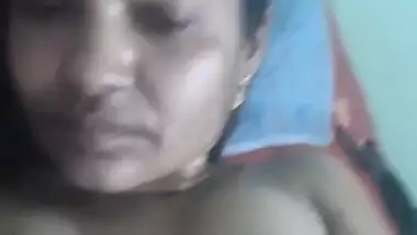 Mature south Indian wife captured nude on cam
