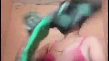 Hot girls showing their huge assets on camera