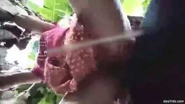 Sexy fucking back outdoor