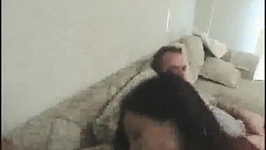 Indian Babe Works On Two Cocks