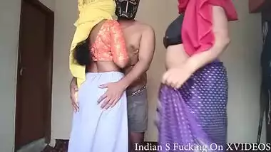Desi Indian Mom and Daughter! Group sexy Romantic Porn XXX Video