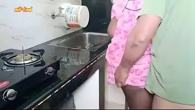 Desi Couple Homemade Hardcore Doggy Style Pussy Fucking In Kitchen Room At Full Romantic