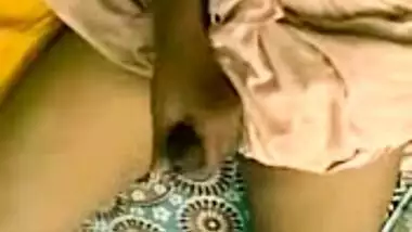 Southindian Busty Aunty doing handjob to Partner's Cock
