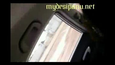 Delhi escort girl shalini with her client in car