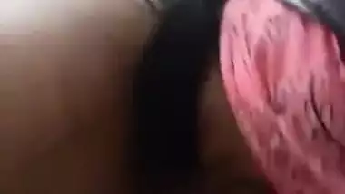 Tamil wife showing and fingering her big pussy