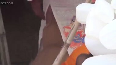 Sexy Village Bhabhi Changing In Open