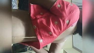 Telugu Muslim girl changing dress