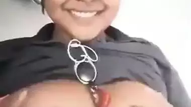 Sexy Tamil Working Woman Showing Big Boobs Inside Office