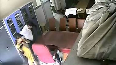 Government officers fucks in the office In a Tamil sex video