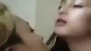 Hot Thai Young Lesbian Couple Leaked Sextape