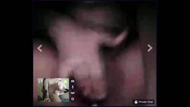 Indian busty woman touching herself vigorously for me