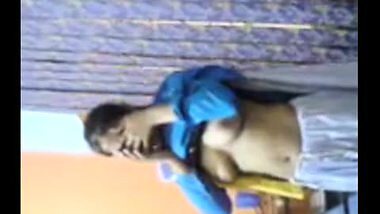 Village college girl Hema’s home sex with lover mms