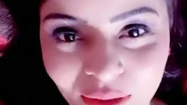 Indian model actress Gehana Vasisth sexy live video