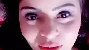 Indian model actress Gehana Vasisth sexy live video