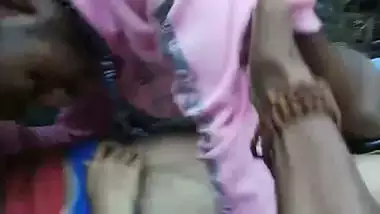 Shy village indian girl fucking with her classmates in the outdoor XXX