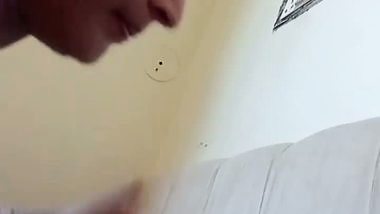 A 19-year-old GF gives an Indian blowjob to BF