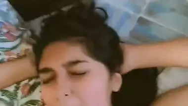 Lover fucks GF’s mouth and cums on her face in Hindi bf