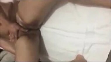 Massage for a busty desi slut