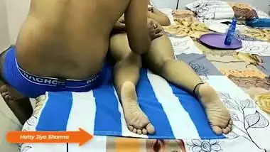 Sexy Mistress Taking Full Body Massage From Indian Hot Boy When Home Alone