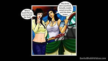 Savita Bhabhi fashion show pussy on the catwalk