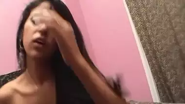 Cute Indian Wife Gets Of Spunk On Her Body After Threesome Fuck