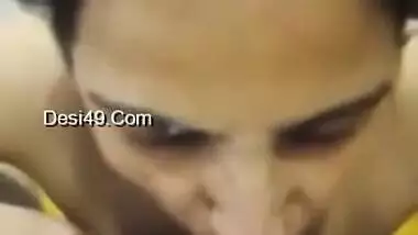 Today Exclusive- Horny Paki Wife Blowjob And Hubby Cum On Her Face