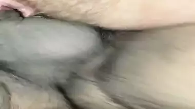 Wet hairy slut fucked to orgasm 