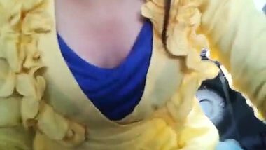 School girl showing to sir part 1