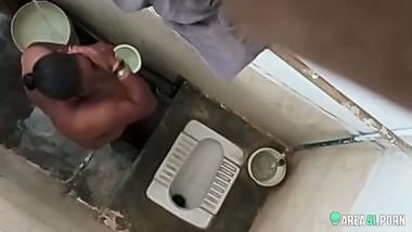 XXX clip of village aunty taking bath in outdoor taken on her son