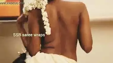 Indian girl topless in saree