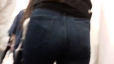 Indian Beauty In Ass Jeans Butt