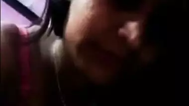 Lonely Indian housewife video call sex with her lover