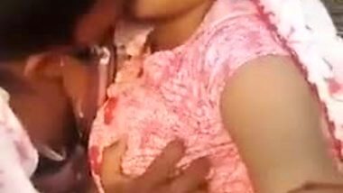 Couple Enjoy in open