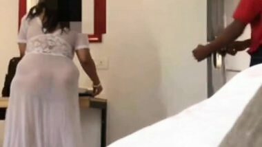 Transparent nighty exhibition