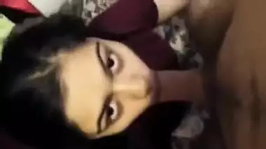 Beautiful girl Sucking big cock cum in mouth