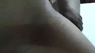 Busty Indian riding her husbands dick on their...