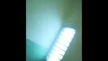Mature Indian under shower