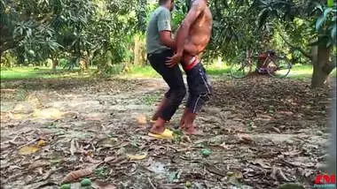 Indian gay porn of two gay lovers on a mango farm