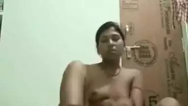Horny Young Village Wife Cam Sex With Brinjal